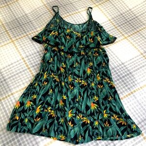 NWOT LA VIE EN ROSE AQUA SUNDRESS SMALL